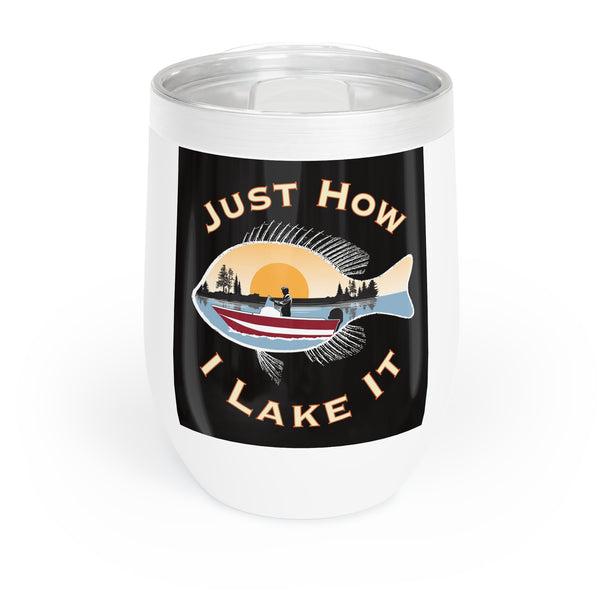 "Just How I Lake It" Stainless Steel 12oz Insulated Tumbler