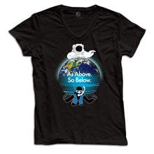 Load image into Gallery viewer, &quot;As Above So Below&quot; Women&#39;s V Neck
