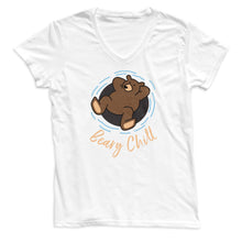 Load image into Gallery viewer, Water Bear &quot;Beary Chill&quot; Tube Women&#39;s V Neck
