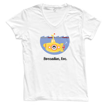Load image into Gallery viewer, Swimmy “Streamline Sub” Women&#39;s V Neck
