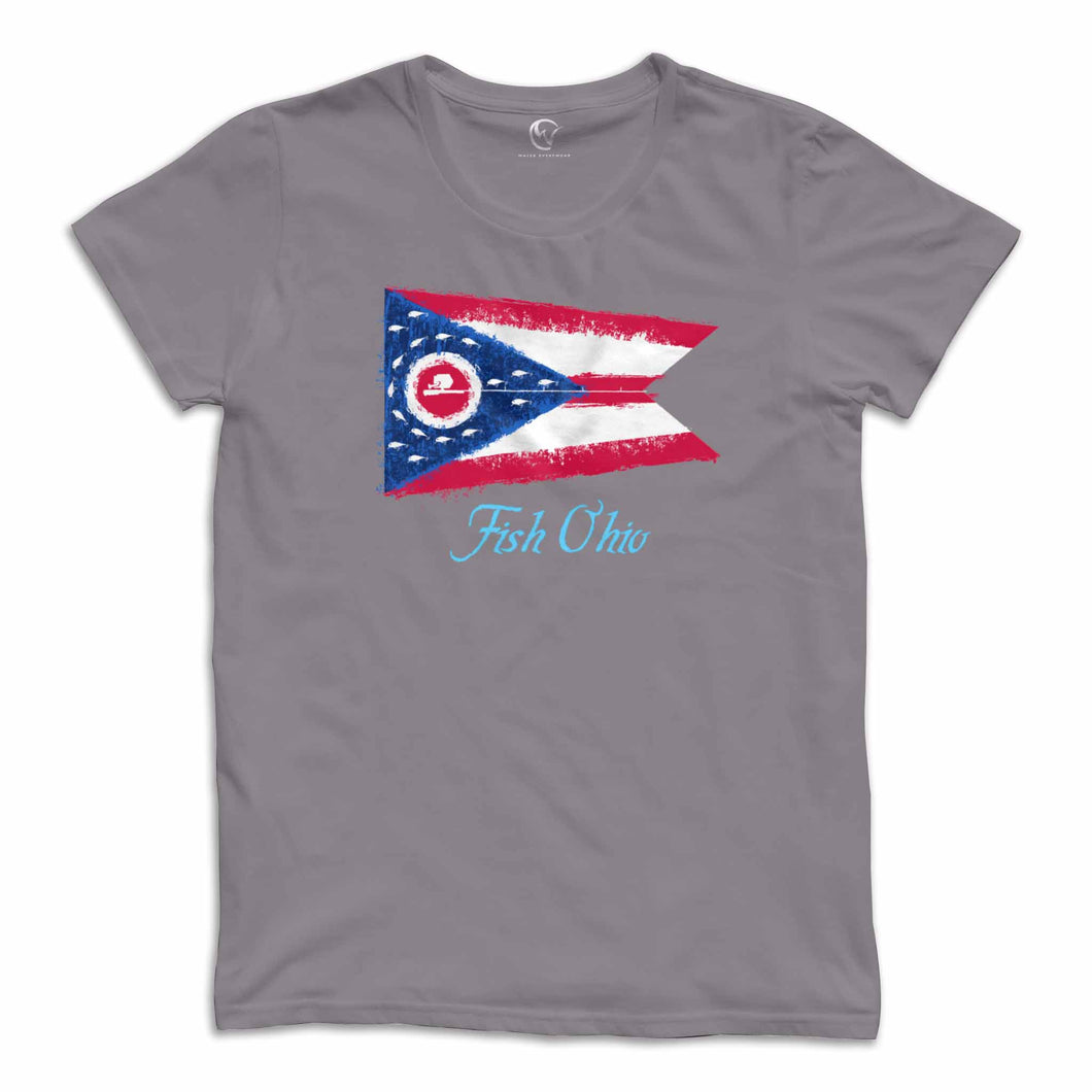 “Fish Ohio” Woman's Crew Neck