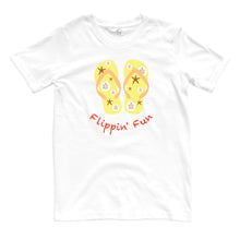 Load image into Gallery viewer, Flippin’ Fun “Shells” Youth Tee
