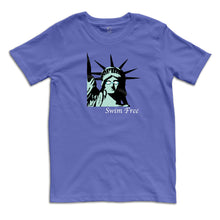 Load image into Gallery viewer, Lady Liberty &quot;Swim Free&quot; Youth Tee
