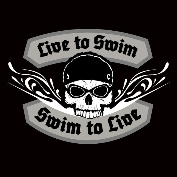 "Live To Swim" Men's Hoodie