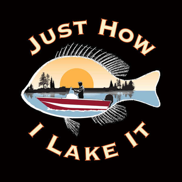 “Just How I Lake It” Men's Hoodie
