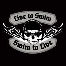 Load image into Gallery viewer, “Live To Swim” Kids Hoodie
