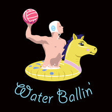 Load image into Gallery viewer, “Water Ballin’ Horsey” Men&#39;s Tee
