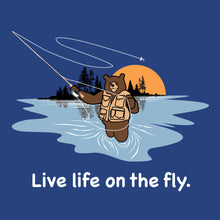画像をギャラリービューアに読み込む, Water Bear &quot;Life on the Fly&quot; Men&#39;s Tee
