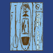 Load image into Gallery viewer, &quot;PaddleBoard Barn Wood&quot; Men&#39;s Tee
