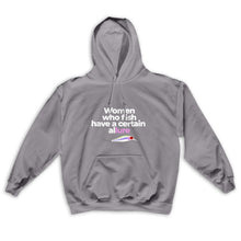 Load image into Gallery viewer, “A Certain Allure” Women&#39;s Hoodie

