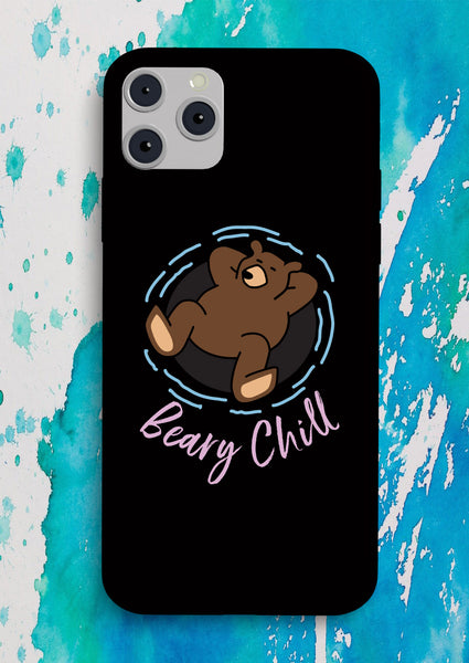 Water Bear “Beary Chill” iPhone Case