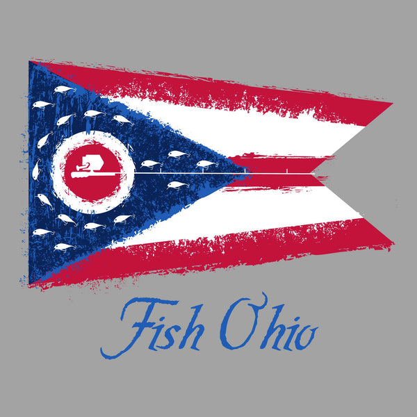 “Fish Ohio” Men's Hoodie