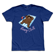 Load image into Gallery viewer, Water Bear “Beary Chill” Towel Men&#39;s Tee
