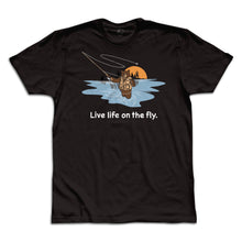 Load image into Gallery viewer, Water Bear &quot;Life on the Fly&quot; Men&#39;s Tee
