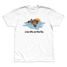 画像をギャラリービューアに読み込む, Water Bear &quot;Life on the Fly&quot; Men&#39;s Tee
