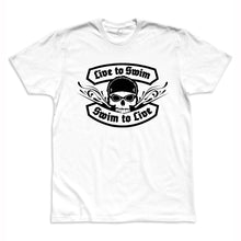 Load image into Gallery viewer, &quot;Live To Swim&quot; Men&#39;s Tee
