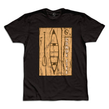 Load image into Gallery viewer, &quot;Canoe Barn Wood&quot; Men&#39;s Tee
