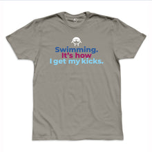 Load image into Gallery viewer, Swimmy “Get My Kicks” Men&#39;s Tee
