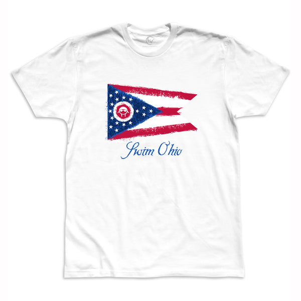 Swimmy “Swim Ohio” Flag Men's Tee