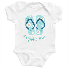 Load image into Gallery viewer, Flippin&#39; Fun &quot;Starfish&quot; Baby Onesie
