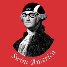 画像をギャラリービューアに読み込む, #1 POTUS “Swim America” Men&#39;s Tee
