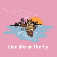 Load image into Gallery viewer, “Live Life On The Fly” Woman&#39;s Crew Neck
