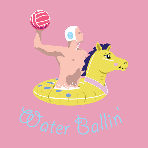 “Water Ballin’ Horsey” Women's Crew Neck
