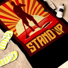 画像をギャラリービューアに読み込む, SUP &quot;Stand Up&quot; Men&#39;s Beach Towel
