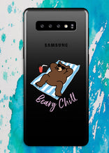 Load image into Gallery viewer, Water Bear “Beary Chill” Towel Samsung Phone Case
