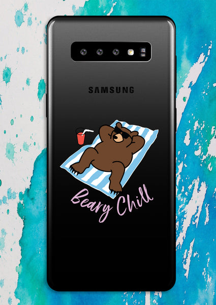 Water Bear “Beary Chill” Towel Samsung Phone Case