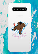 Load image into Gallery viewer, Water Bear “Beary Chill” Towel Samsung Phone Case
