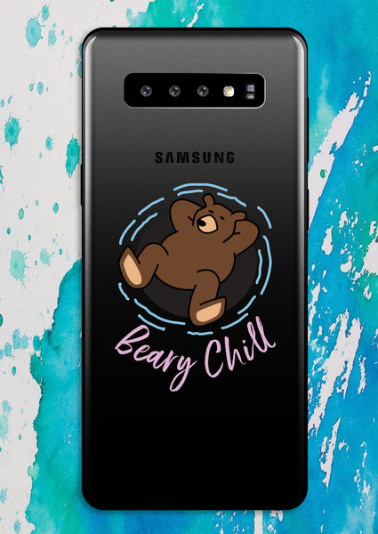 Water Bear “Beary Chill” Samsung Phone Case