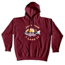 Load image into Gallery viewer, “Just How I Lake It” Men&#39;s Hoodie
