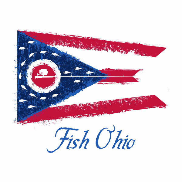 “Fish Ohio” Women's V Neck