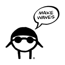画像をギャラリービューアに読み込む, Swimmy “Make Waves” Women&#39;s Crew Neck
